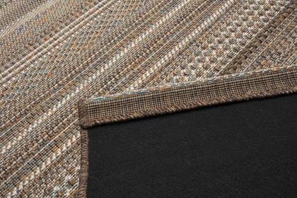 Imagem de TAPETE BUZIOS ARRAIAL MARROM/AZUL 2,00x3,00