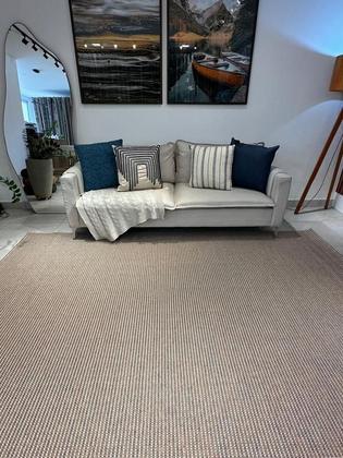 Imagem de Tapete Buzios Lual Bege/Azul 73 0,66X2,40