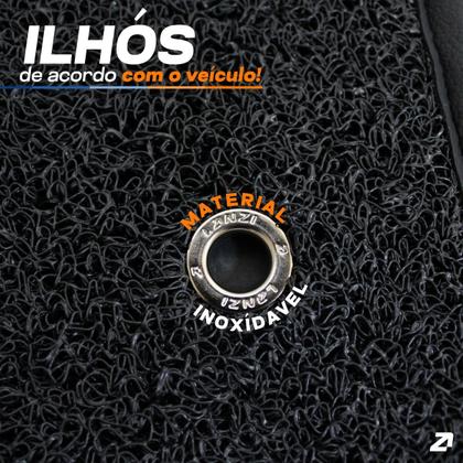 Imagem de Tapete Capacho Automotivo Golf Comfortline 2002 03 04 a 10 11 Impermeável Personalizado Cor Preta