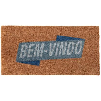 Imagem de Tapete Capacho Bem Vindo Fibra de Coco