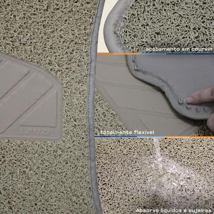 Imagem de Tapete Capacho compatível com I30 Comfort 2007 2008 09 10 11 Linha Robusta Black Friday Bege Lindo