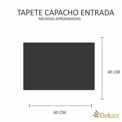 Imagem de Tapete Capacho Decorativo Entrada Porta Sala Gatinhos Namorados