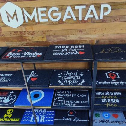 Imagem de Tapete Capacho Entrada Cafuné Shih Tzu 60X40 Cachorro Shitzu