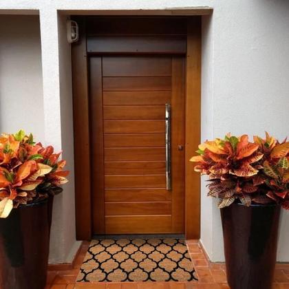 Imagem de Tapete Capacho Fibra Coco 75 X 45 Portas Limpeza Pé Área