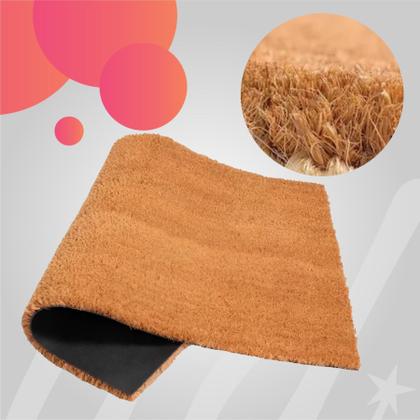 Imagem de TAPETE CAPACHO FIBRA DE COCO 60x40CM PARA PORTA DE ENTRADA