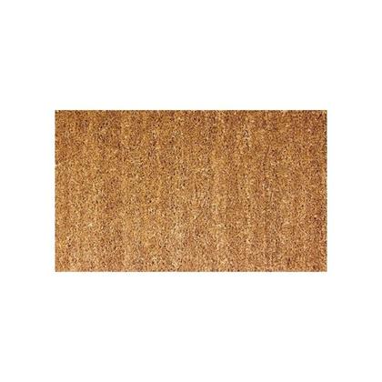 Imagem de Tapete Capacho Fibra De Coco 75X45Cm Natural Preto Hello