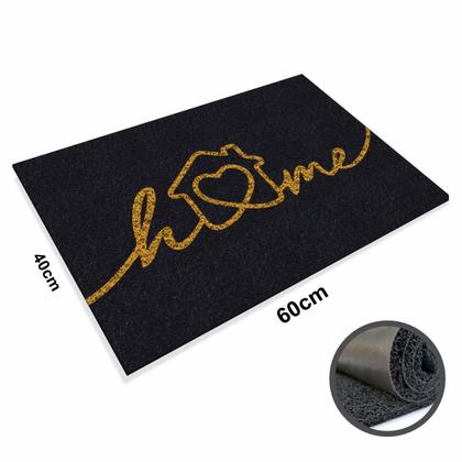 Imagem de Tapete Capacho Home de Boas Vindas 60x40 Personalize Entrad