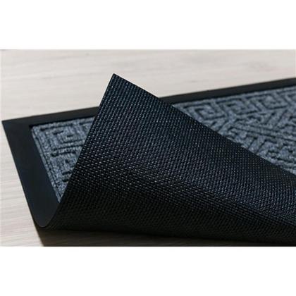 Imagem de Tapete Capacho Lima 60x90cm Preto Des.001 Niazitex