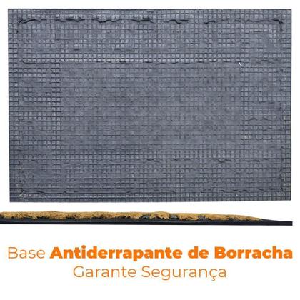 Imagem de Tapete Capacho Porta Fibra Coco E Borracha 40X60Cm Rio Home