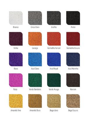 Imagem de Tapete Capacho Vinilico Passadeira 12mm M Cores 0,6X5Mt