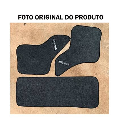 Imagem de Tapete Carpete BORRACHA PVC Confort Effa Start 3 Peças