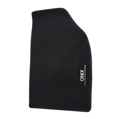 Imagem de Tapete Carpete Onix 2020 à 2025 Preto Logo Bordado Jogo 5 Peças Personalizado Automotivo
