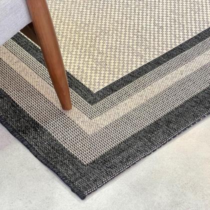 Imagem de Tapete Carpete Sala Moldura 200x250 Luxo Sem Pelo Quarto