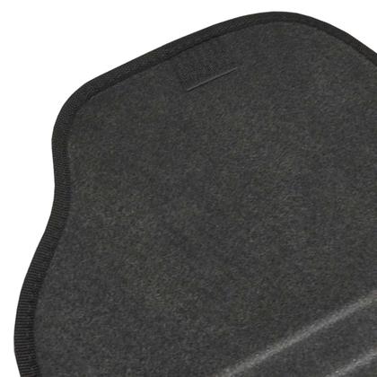 Imagem de Tapete Carpete Uno Way 2011 à 2018 Preto Logo Bordado Jogo 5 Peças Automotivo Soft