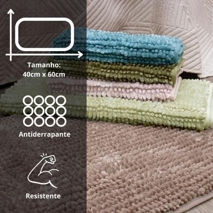 Imagem de Tapete Com Gomos - Tecido Brilhante Macio