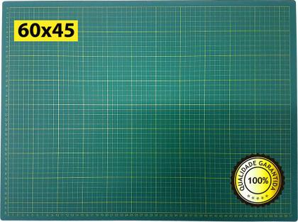 Imagem de Tapete Corte 60 Régua Inox 60cm Estilete Gabaritos Scrapbook