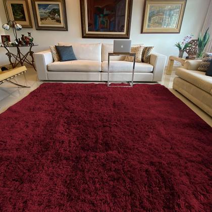 Imagem de Tapete Cronos Felpudo Varios Tamanhos Casa Dona