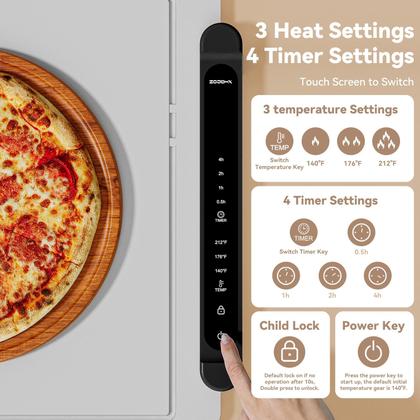 Tapete de Aquecimento de Silicone ZCJSHX - Bandeja para Aquecedor
