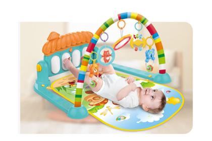 Imagem de Tapete de Atividade Musical Piano Interativo Cogumelo Villa Wakaii