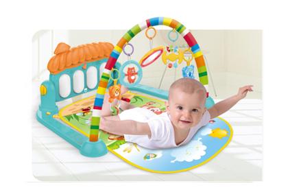 Imagem de Tapete de Atividade Musical Piano Interativo Cogumelo Villa Wakaii