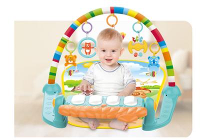 Imagem de Tapete de Atividade Musical Piano Interativo Cogumelo Villa Wakaii