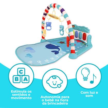 Imagem de Tapete De Atividades Ginásio C/ Piano Musical Castela Brasil