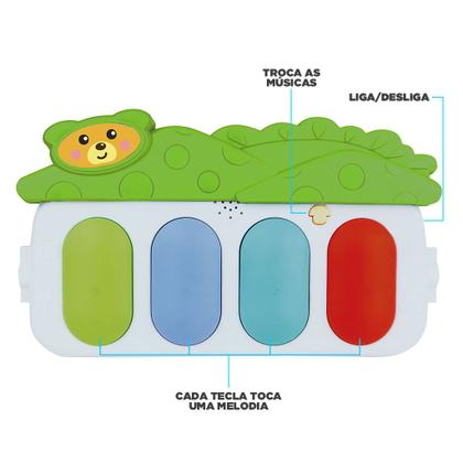 Imagem de Tapete De Atividades Ginásio C/ Piano Musical Castela Brasil