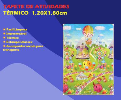 Imagem de Tapete De Atividades Infantil 1,80x1,20m Anti Té
