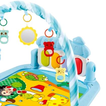 Imagem de Tapete de Atividades Infantil Floresta Azul Com Piano Multifuncional - Color Baby