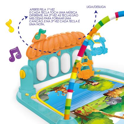 Imagem de Tapete de Atividades Joy Safari Piano Musical Replay Kids