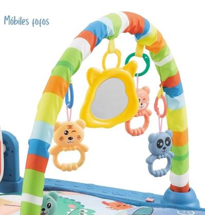 Imagem de Tapete De Atividades Multifuncional Alegria Musical Azul - Color Baby