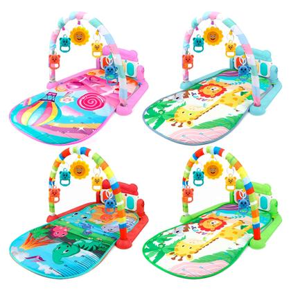 Imagem de Tapete De Atividades Musical Com Piano Interativo E Móbiles Para Bebê - Art Baby