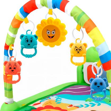 Imagem de Tapete De Atividades Musical Com Piano Interativo E Móbiles Para Bebê - Art Baby