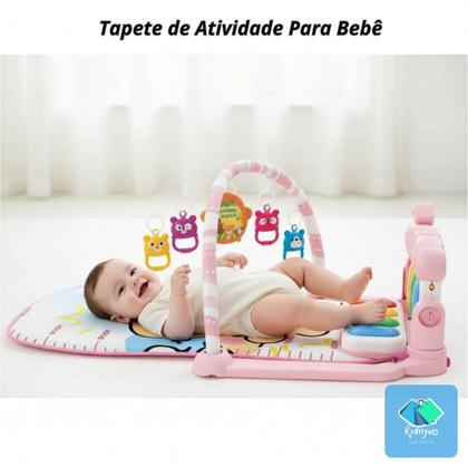 Imagem de Tapete de Atividades Musical com Piano Interativo para Bebês