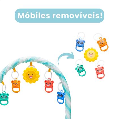 Imagem de Tapete de Atividades Musical para Bebê com Piano Interativo Ginásio Mobile