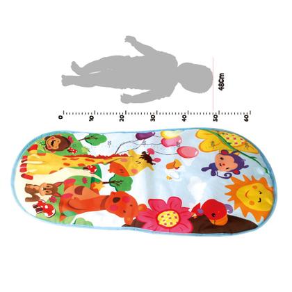 Imagem de Tapete De Atividades Para Bebê Com Piano Musical E Móbile  Ginásio Infantil Estampa Colorida Estimula Desenvolvimento Motor E Sensorial