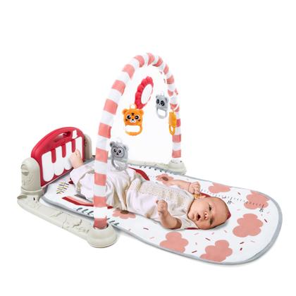 Imagem de Tapete De Atividades Para Bebê Com Piano Musical E Móbile  Ginásio Infantil Estampa Colorida Estimula Desenvolvimento Motor E Sensorial