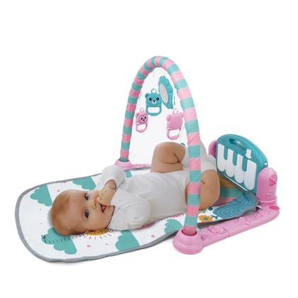 Imagem de Tapete De Atividades Para Bebê Com Piano Musical E Móbile  Ginásio Infantil Estampa Colorida Estimula Desenvolvimento Motor E Sensorial