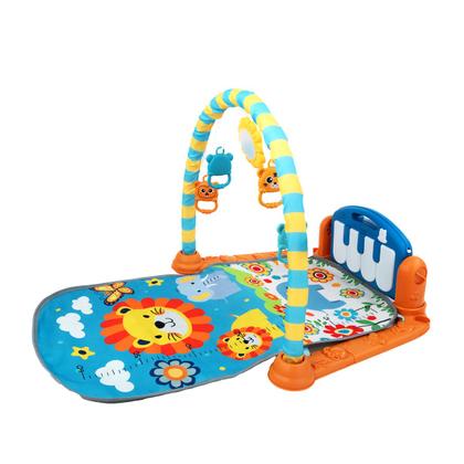 Imagem de Tapete De Atividades Para Bebê Com Piano Musical E Móbile  Ginásio Infantil Estampa Colorida Estimula Desenvolvimento Motor E Sensorial