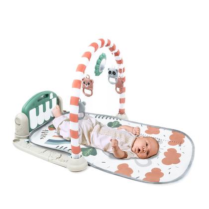 Imagem de Tapete De Atividades Para Bebê Com Piano Musical E Móbile  Ginásio Infantil Estampa Colorida Estimula Desenvolvimento Motor E Sensorial