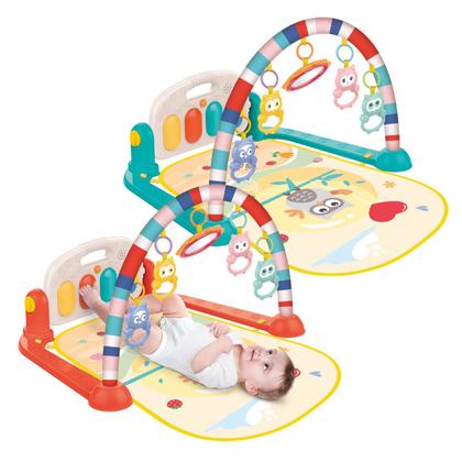 Imagem de Tapete de Atividades Para Bebê Piano Lumi Laranja Maxi Baby
