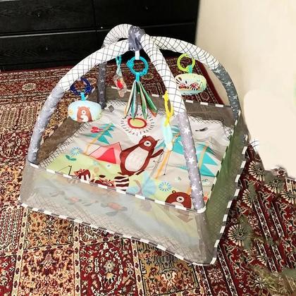 Imagem de Tapete De Atividades Para Bebês, Estrutura De Fitness Para Crianças, Cerca De Engatinhar, Brinquedos