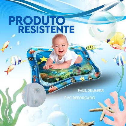Imagem de Tapete De Atividades Para Bebes Inflavel Interativo Aquario