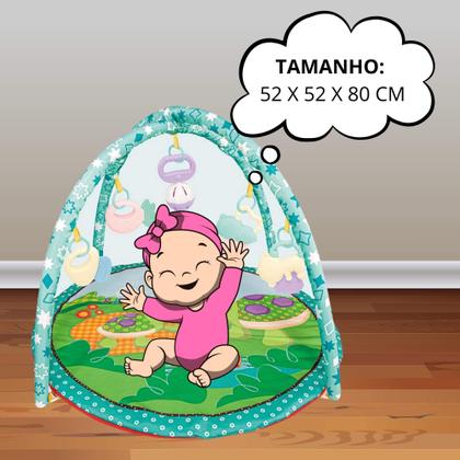 Imagem de Tapete de Atividades Redondo Tartaruga Zippy Toys - 10408