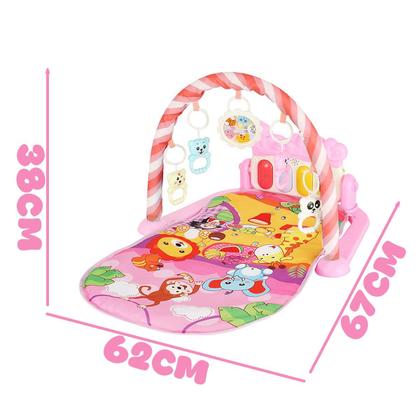 Imagem de Tapete De Atividades Sensorial Piano Musical Bebê Interativo Infantil Mobile