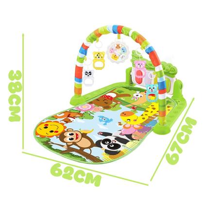 Imagem de Tapete De Atividades Sensorial Piano Musical Bebê Interativo Infantil Mobile