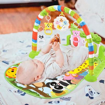 Imagem de Tapete De Atividades Sensorial Piano Musical Bebê Interativo Infantil Mobile