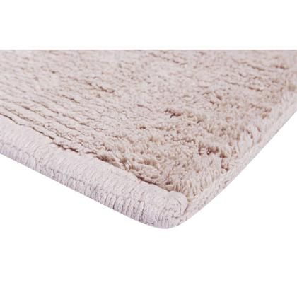 Imagem de Tapete De Banheiro Algodão Retangular Dupla Face Vizapi Orissa Dupla Face 50X70Cm Rosa Claro
