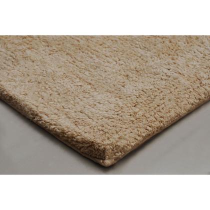 Imagem de Tapete De Banheiro Algodão Retangular Vizapi Kota 50X70Cm Bege