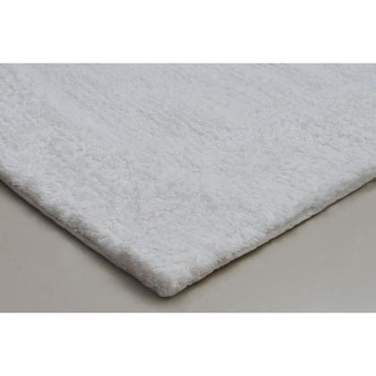 Imagem de Tapete De Banheiro Algodão Retangular Vizapi Kota 50X70Cm Branco
